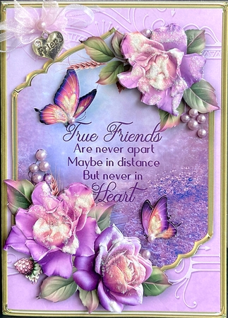 Friendship - 5in x 7in Card Mini Kit by Jan Salisbury