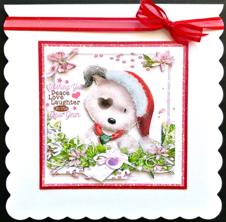 NEW YEAR PUPPY by Jan Salisbury