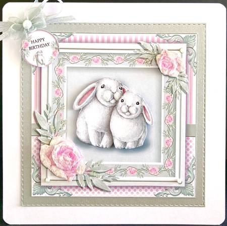 The Cute Bunnies by Jan Salisbury