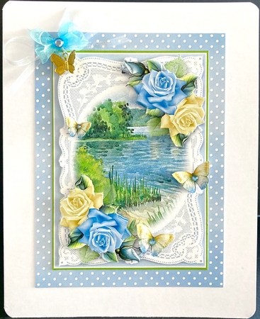 Lace and Roses 10 by Jan Salisbury