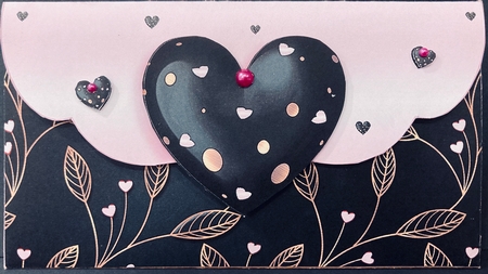 Valentines Gift Card Wallet Mini Kit-2 by Jan Salisbury