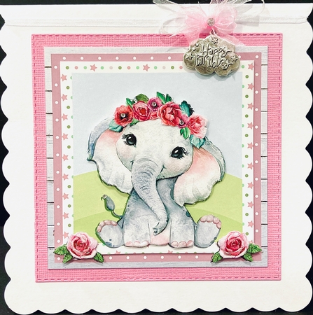 ROSE ELEPHANT by Jan Salisbury