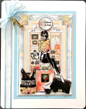 Fashionista Mini Page Kit  by Jan Salisbury