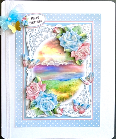 Lace and Roses 26 by Jan Salisbury
