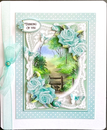 Lace and Roses 30 by Jan Salisbury