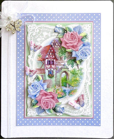 Lace and Roses 31 by Jan Salisbury
