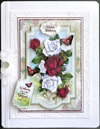 War Of Roses Mini Page Kit by Jan Salisbury