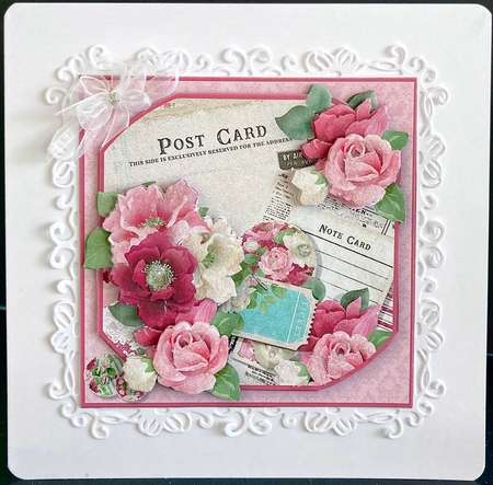 Souvenirs from the Past - Decoupage Card Mini Kit by Jan Salisbury