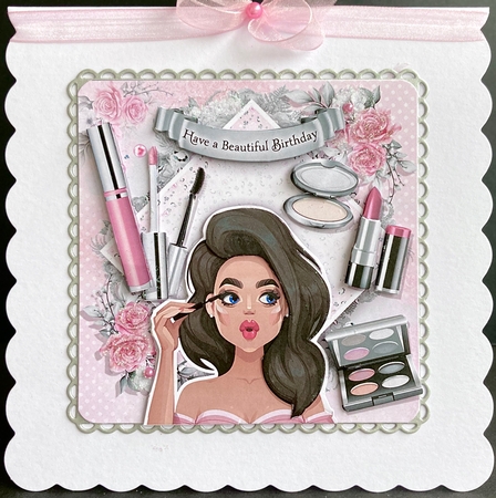 Life Isnt Perfect But Your Make Up Can Be - Brown Hair by Jan Salisbury