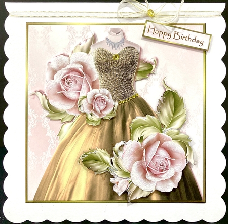 Special  Dress & Roses Mini Kit by Jan Salisbury
