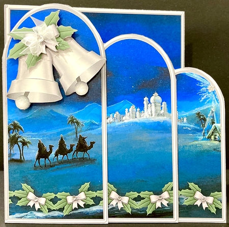 Holy Night - Triple Arch Card Mini Kit by Jan Salisbury