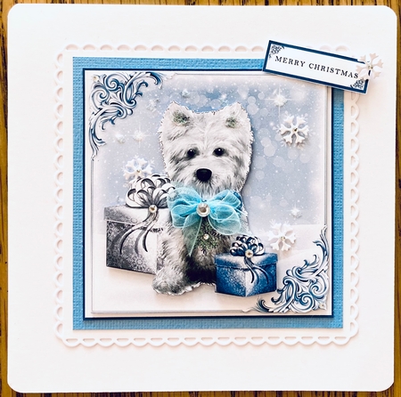 Westie Christmas Bumper Kit by Jan Salisbury