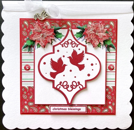 Christmas Ornament Mini Kit  Peace by Jan Salisbury