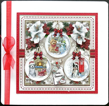 Scenic Doggy Baubles 04 Mini Page Kit by Jan Salisbury