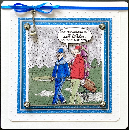 Men & Their Hobbies 2 Mini Kit #1  6 DIFFERENT  MATCHING BOOK MARKS** by Jan Salisbury