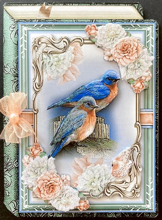 Book Of Feathered Friends 03 Shaped Mini Page Kit by Jan Salisbury