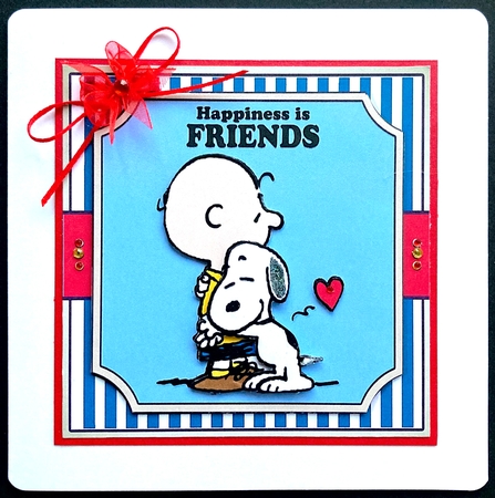 Snoppy And Charlie Brown by Jan Salisbury
