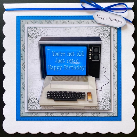 Retro pc  by Jan Salisbury