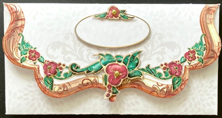 Antique Roses Gift Voucher MiniKit-4 by Jan Salisbury
