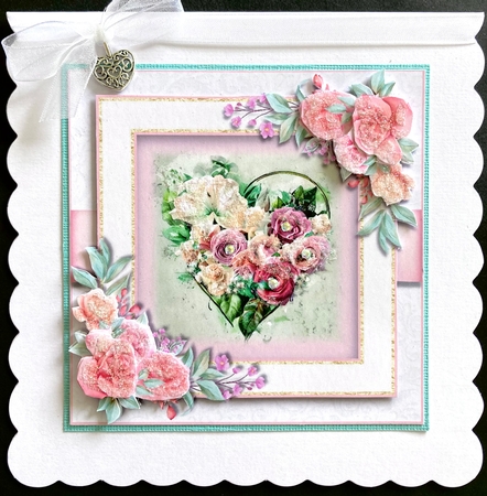 Floral Heart by Jan Salisbury