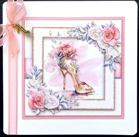 Beautiful Boho Stiletto shoe by Jan Salisbury