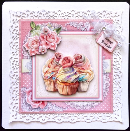 Rose Cupcakes by Jan Salisbury