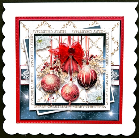 Retro Baubles by Jan Salisbury