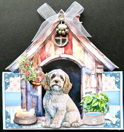 The Dog House 04 Tent Card Kit by Jan Salisbury
