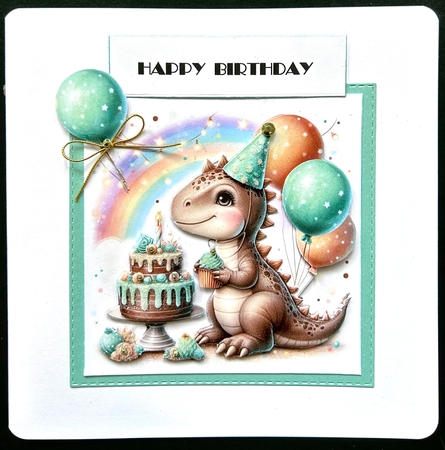 Dino Birthday Wishes by Jan Salisbury