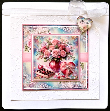 Roses And Chocolates Mini Page Kit by Jan Salisbury