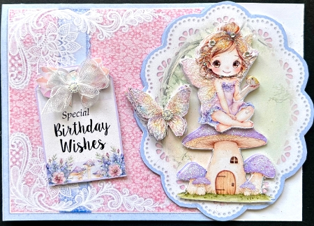 Indigo Summer Fairy Friends 7 by Jan Salisbury