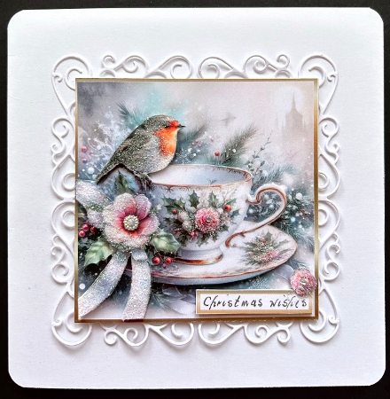 teacup robin 2 by Jan Salisbury