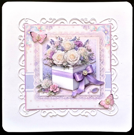 6x6 ~ Roses Gift Box by Jan Salisbury