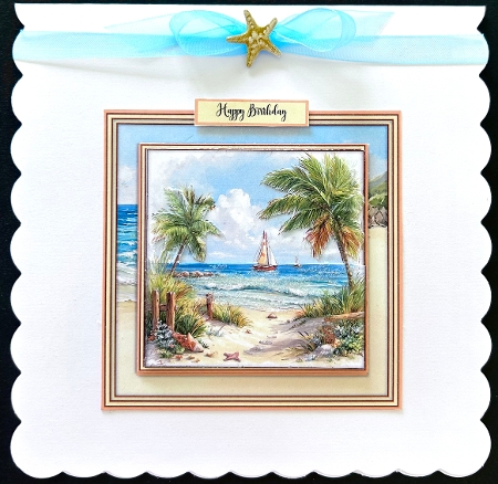 On the Beach - Mini Kit 6x6 by Jan Salisbury