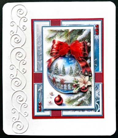 5x7 ~ Sparkle And Shine Christmas Time 2 by Jan Salisbury