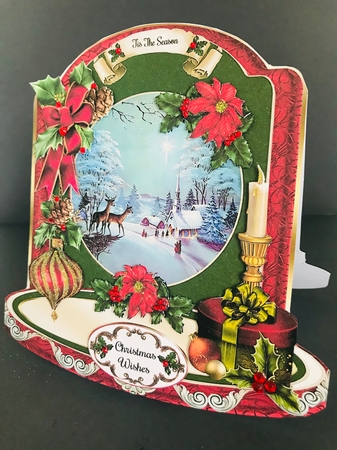 Christmas Tis The Season Shaped Mini Page Kit by Jan Salisbury