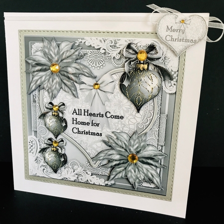 Christmas Heart Mini Kit by Jan Salisbury