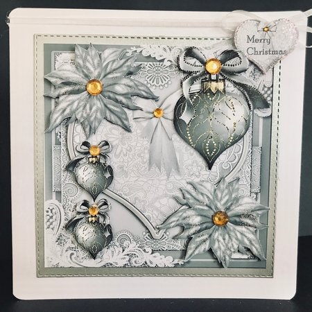 Christmas Heart Mini Kit by Jan Salisbury