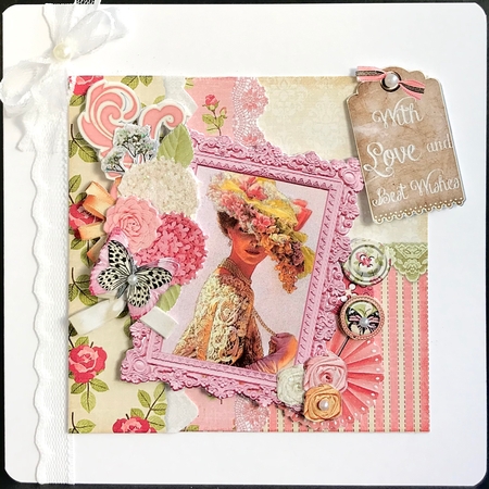 Summer Beauty  7x7 Card Front & Insert Mini Kit by Jan Salisbury