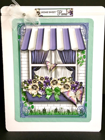 The Pansy Window Box by Jan Salisbury