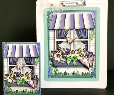 The Pansy Window Box by Jan Salisbury