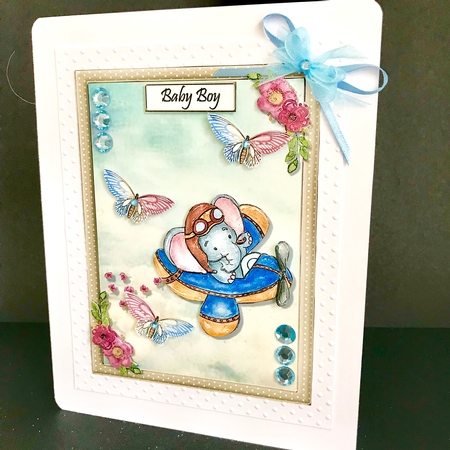 New Baby 6x8 One  by Jan Salisbury