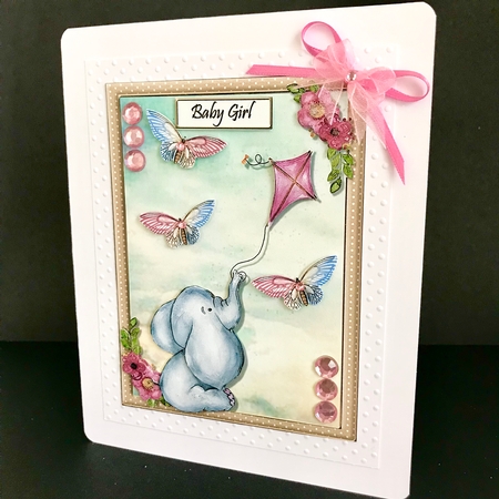New Baby 6x8 Two  by Jan Salisbury