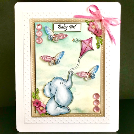 New Baby 6x8 Two  by Jan Salisbury