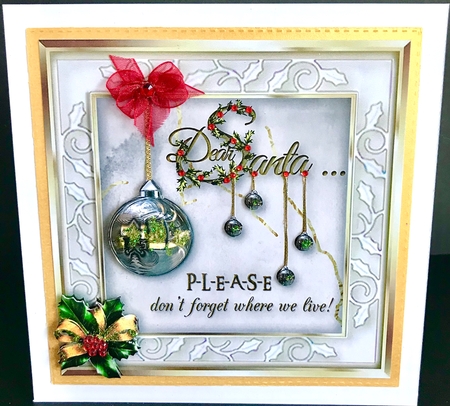 Dear Santa - Dont forget where we live by Jan Salisbury