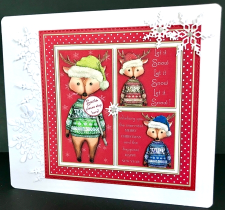Reindeer Wishes Mini Kit by Jan Salisbury