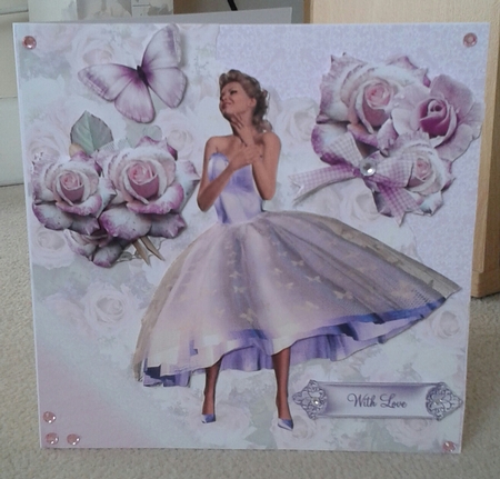 Vintage Parisian Times Card Front Kit by Jane Appleton-Lowles