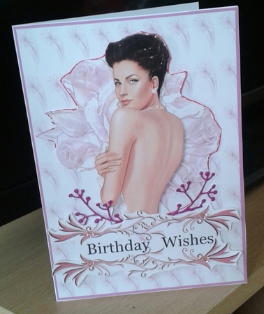 Pink Sparkles Paper by Jane Appleton-Lowles
