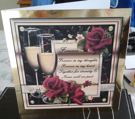 Forever . . . Red Roses . . . Anniversary, Valentines or General by Jane Appleton-Lowles