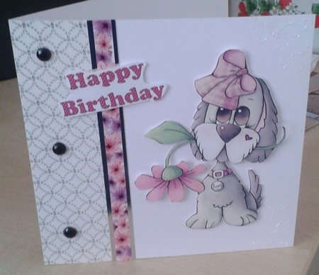 Polka Dot Happy Birthday Set of 10 by Jane Appleton-Lowles